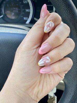 acrylic gel manicure