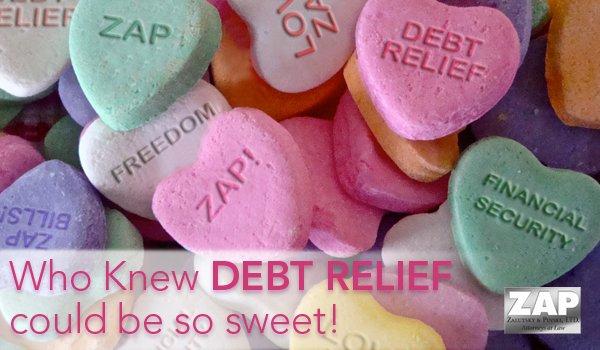 Debt relief is SWEET!