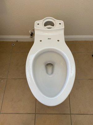 installation service new toilet