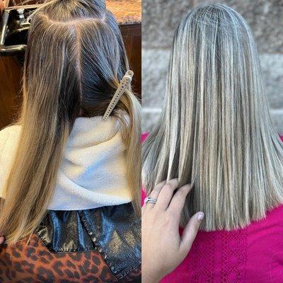 Before and after by Adrianna