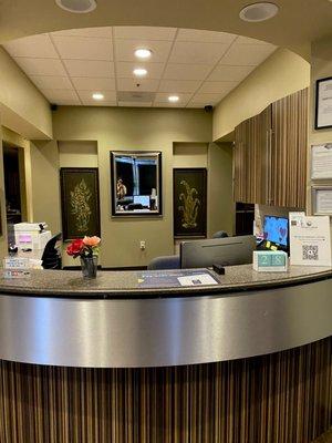 Our front desk