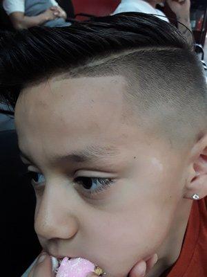 Kids haircut