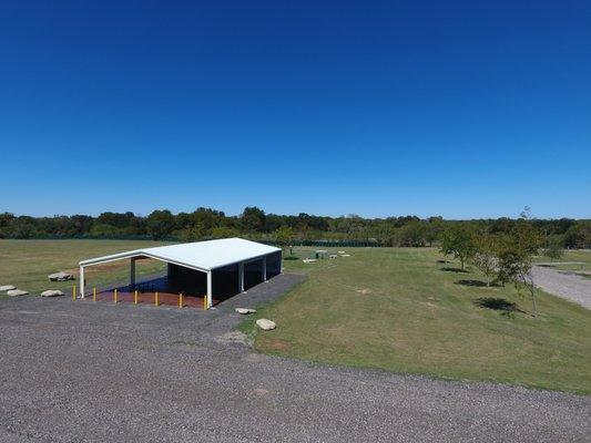 Pavilion and Free Laundromat open to all guest.  Green Grass Year Round