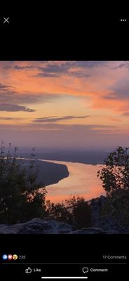 Sunrise on the Arkansas River