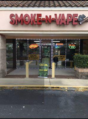 We're here! Come to smoke and Vape for all your needs. We have a variety of vapes, juices, premium glass, hookahs, cigars, and more.