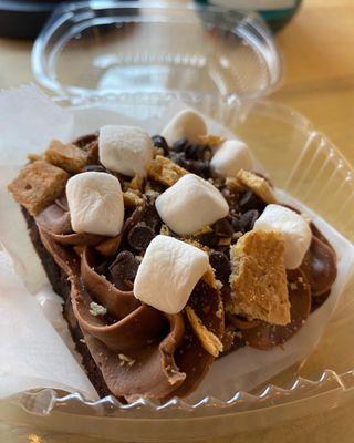 Nutella s'mores brownie