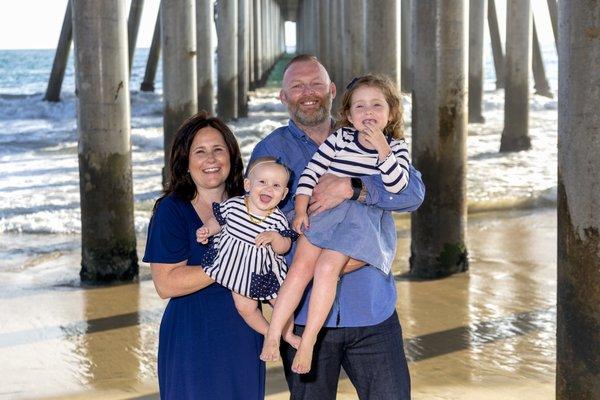 Meet Dr. Amber Werner and her family. John (huband), Penelope (4 1/2 years) and Isabella (1 1/2 years)