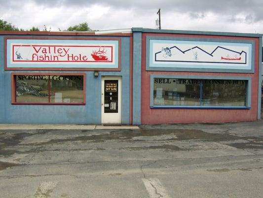 valley fishin hole store front