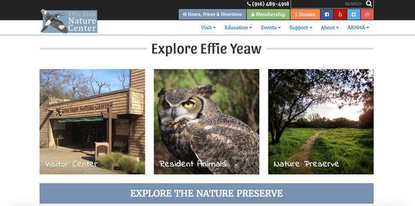 Effie Yeaw Nature Center www.sacnaturecenter.net