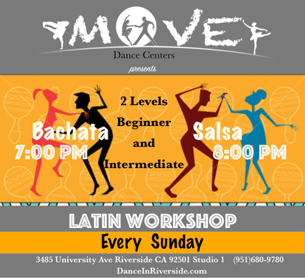 Latin night every Sunday !!!