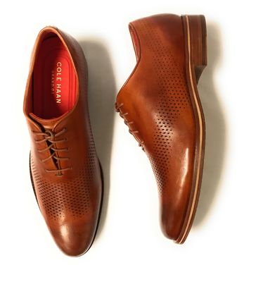 Cole Haan Washington Grand Lazer Oxford Shoe "British Tan"