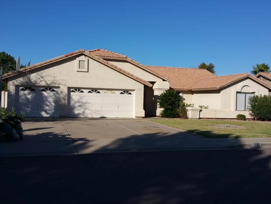 This home had not been painted for 14 years