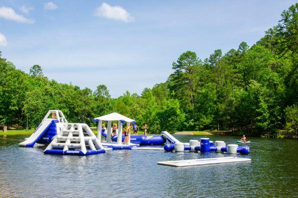 Aqua Park on Belden Pond