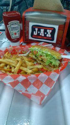 I know, I know, burger at the beach?!?! What about seafood or steak. But we found the hidden jewel of South Padre Island. JAX is the spot!!