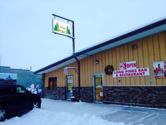 Long Pines Restaurant in Bertha, Minnesota. Great comfort food.