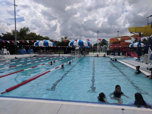 Main pool area