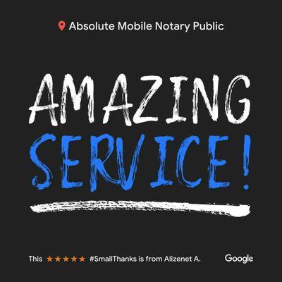 Absolute Mobile Notary Public