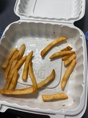 Side of fries? More like rip off