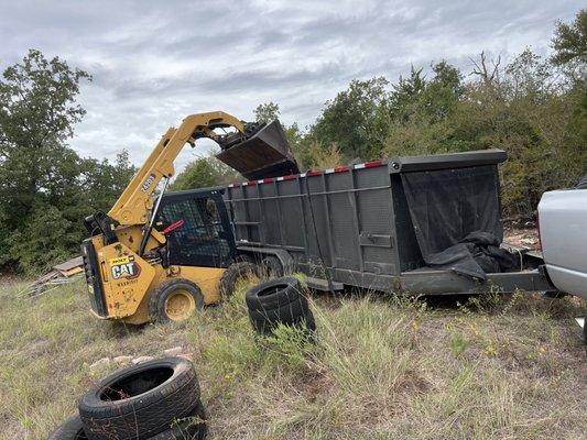 Some land clearing