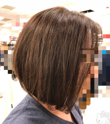 Thanks Ozzy :) I can easily transition this cut into a simple low-maintenance lived-in messy wavy angled bob look