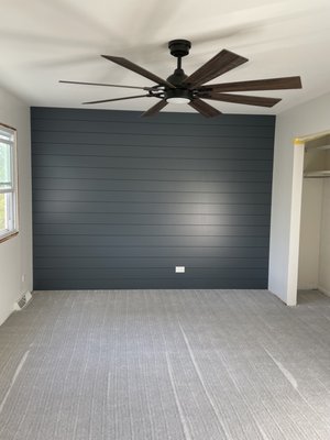 Custom accent wall