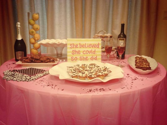 Babycakes' Cookie Bar Dessert Tables