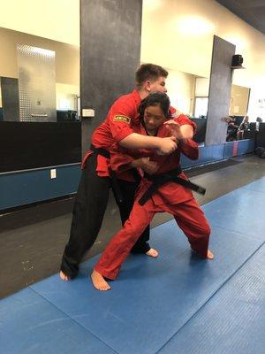 Martial arts training