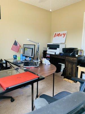 Home office in Westminster CA