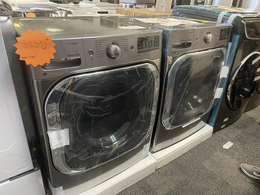 Washer and  dryer set we bought