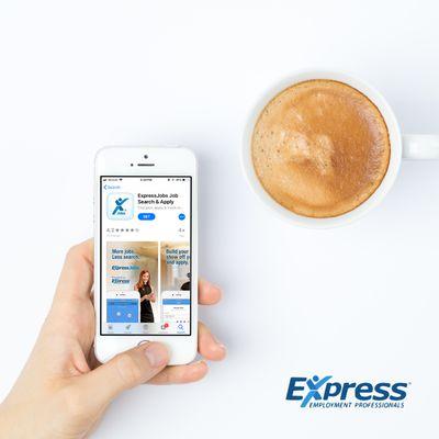 Did you know we have an app? Download the ExpressJobs app now and start applying to your dream job from anywhere!