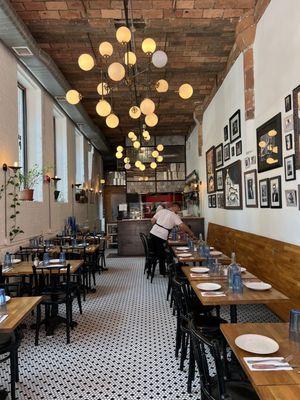 Indoor dining room