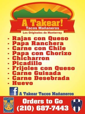 Good breakfast tacos --- tacos Mañaneros