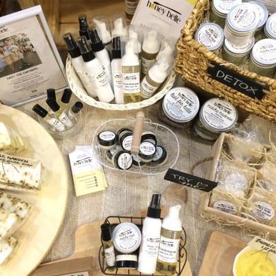 Local handcrafted apothecary by Honey Belle