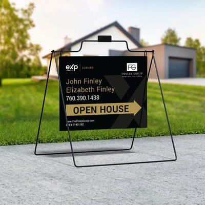 Real Estate Open House Signs