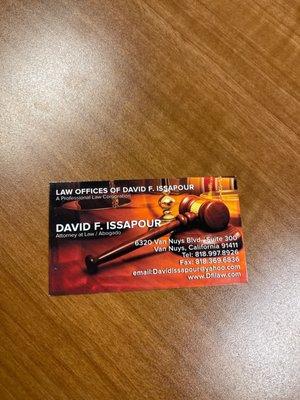 Law Office Of David Issapour