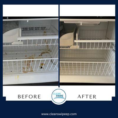 Fridge cleaning transformation in El Paso Tx