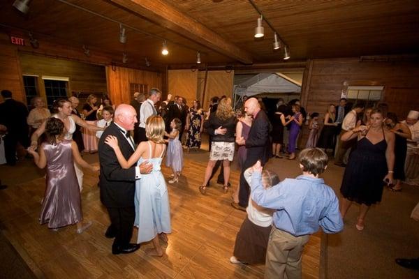 Dancing in the carriage house