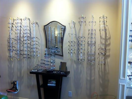 Great selection of glasses