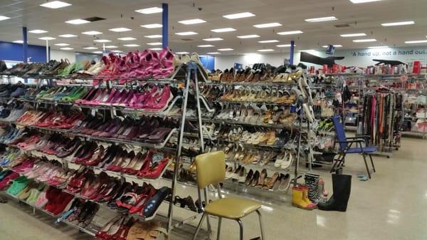 Huge shoe section