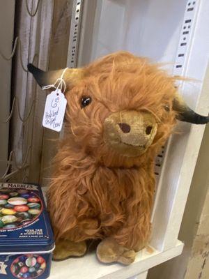 Highland cow toy