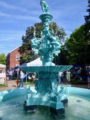 Fountain Park in the heart of Chestertown