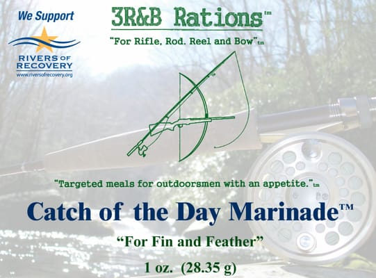 An excellent marinade for fish and seafood- whatever takes the bait!!