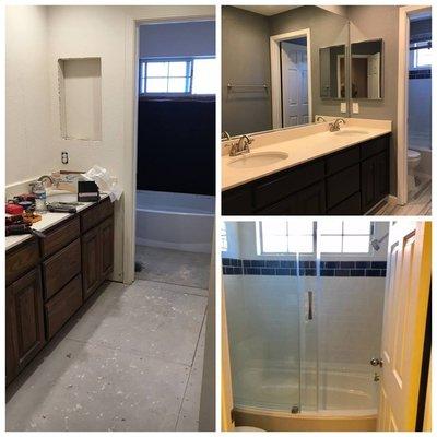 Bathroom Remodel In Livermore Before and After