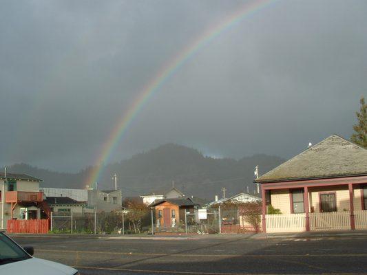 Rainbow Over Rio Dell