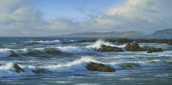 Breaking Fog, Breaking Waves - available in Giclee