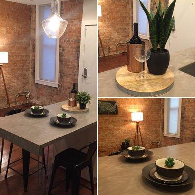 Home Staging Accessories - OTR - Downtown Cincinnati - Urban Industrial