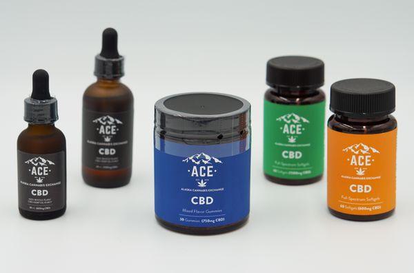 With a wide range of CBD product for humans and pets at ACE we got what you need.