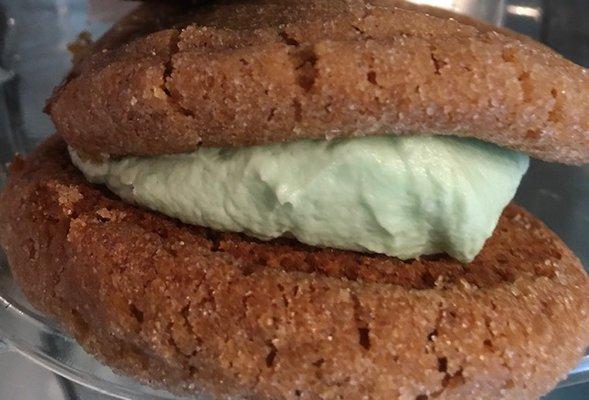 Lime Whoopie.  Lime between two cookies.