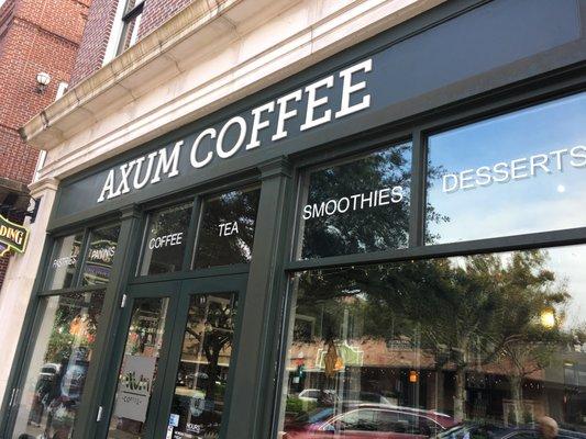 Love Axum coffee... a family owned business that gives back to Winter Garden.