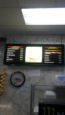 Breakfast prices